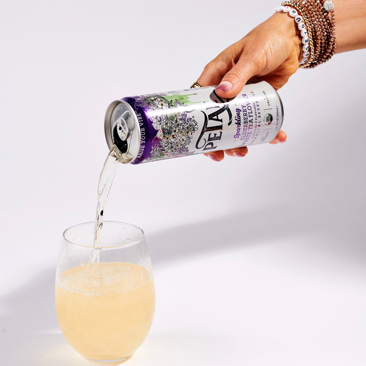 ELDERBERRY WHITE TEA FLOWER - OUT OF STOCK – Petal Sparkling